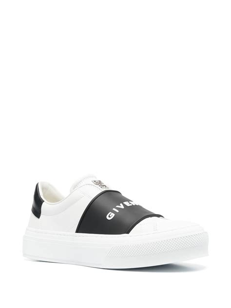 givenchy logo-print low-top sneakers|Givenchy logo.